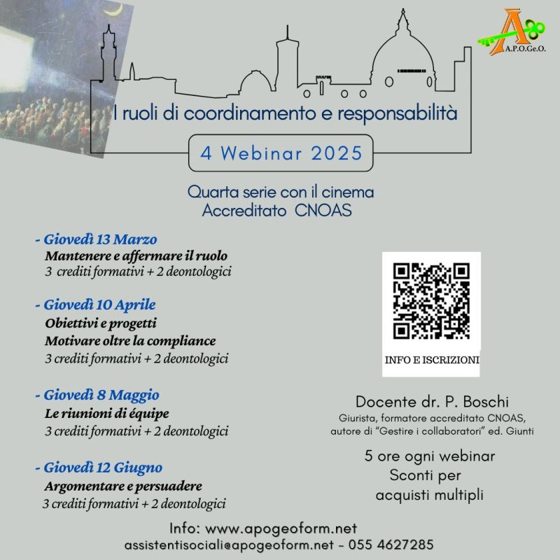 i ruoli di coordinamento e responsabilità ACCREDITATO